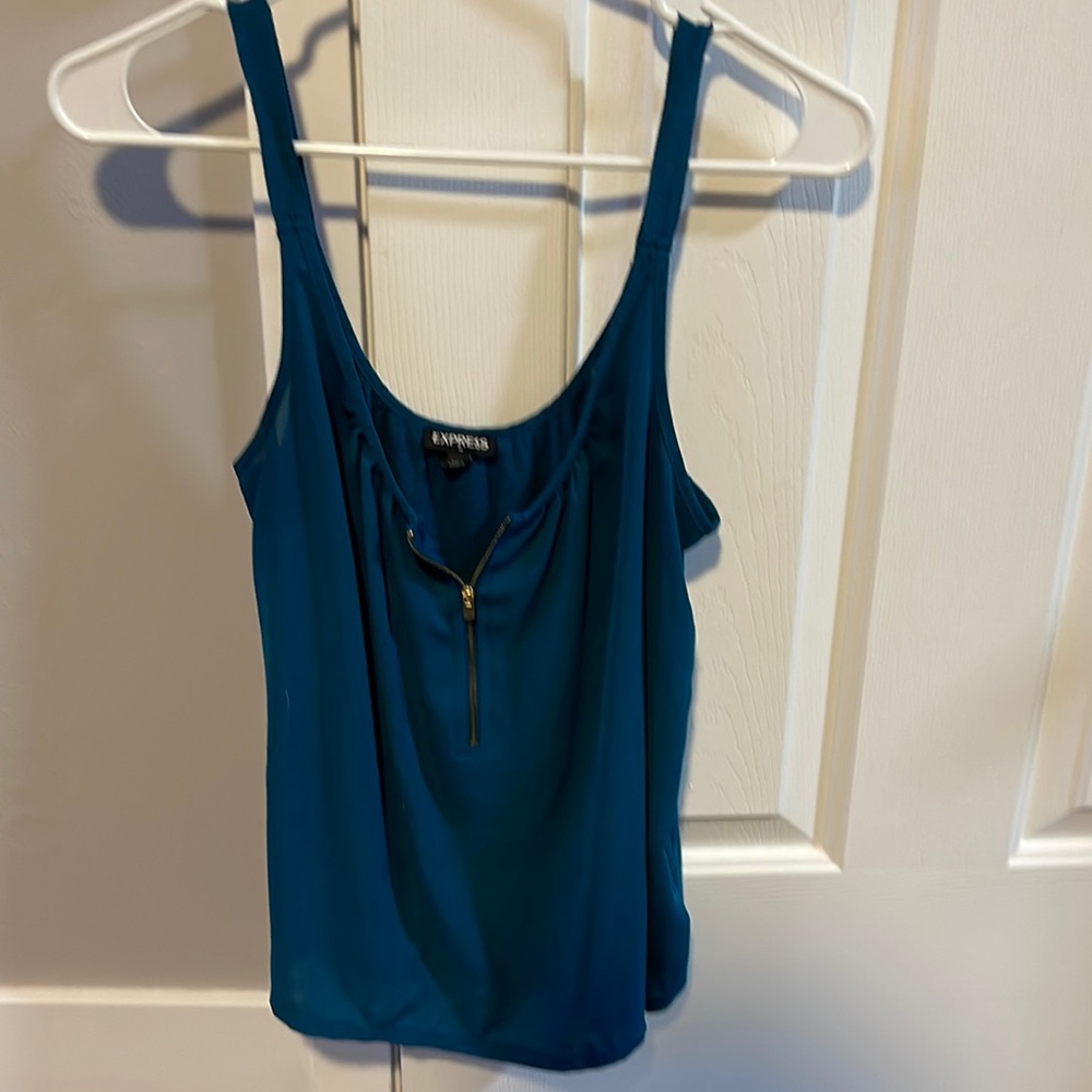 Teal tank